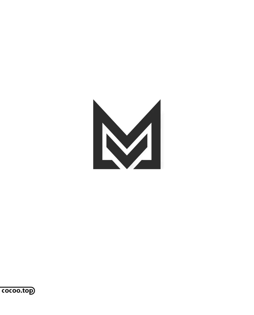 【平面设计】字母造型Logo！很能打！
