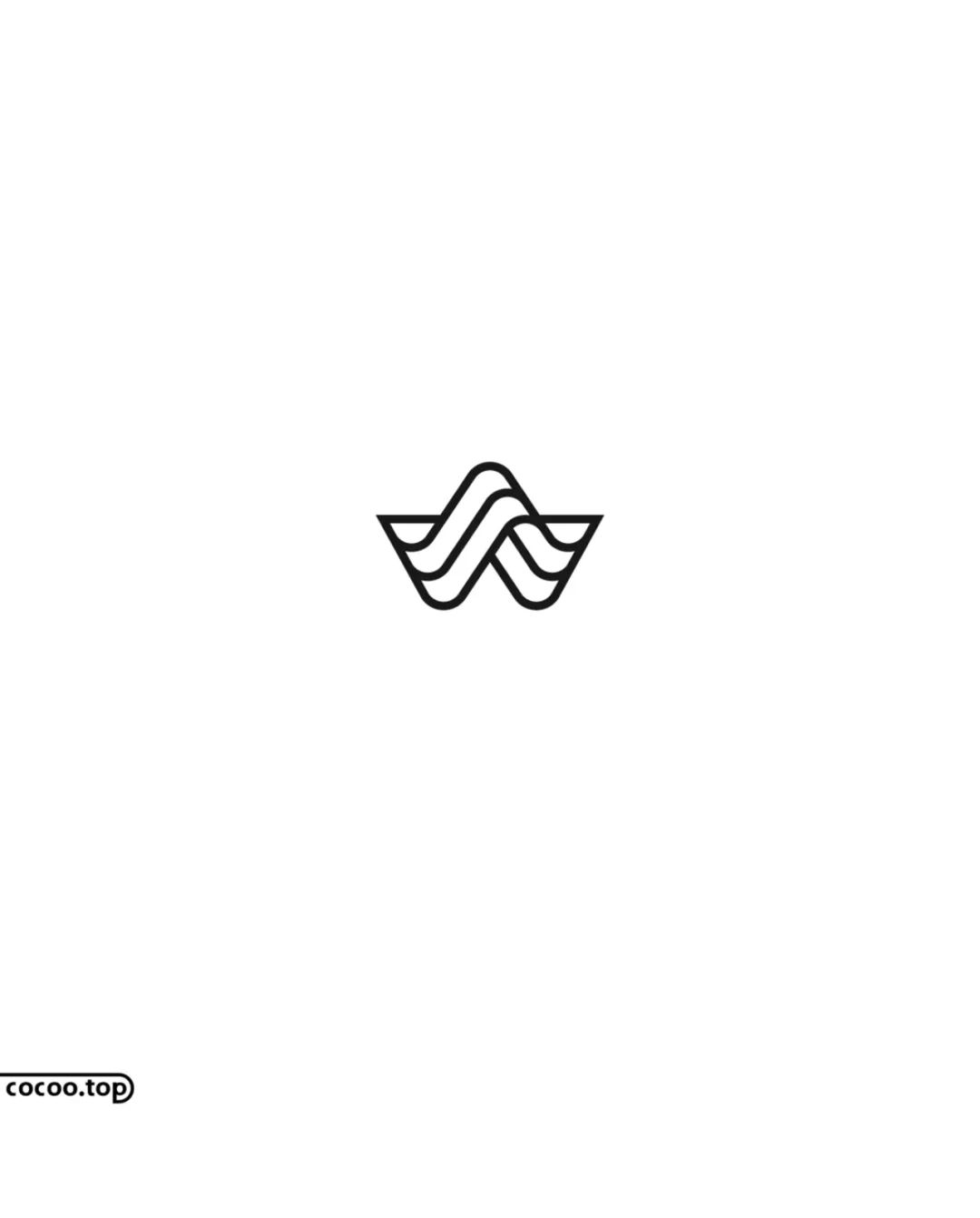 【平面设计】字母造型Logo！很能打！